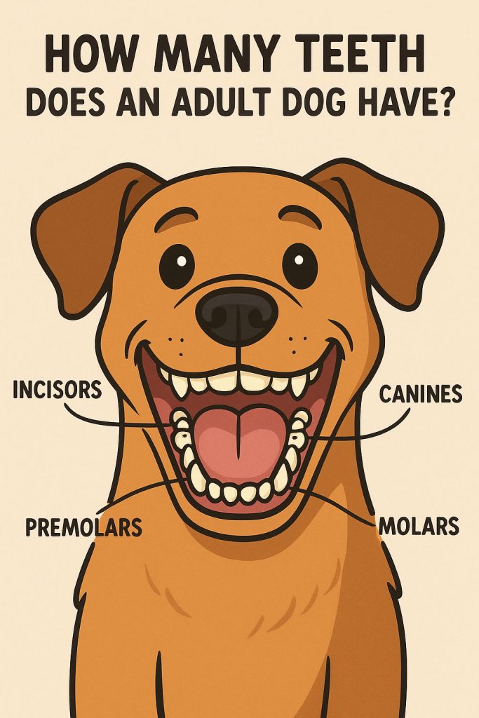 How Many Teeth Does an Adult Dog Have?